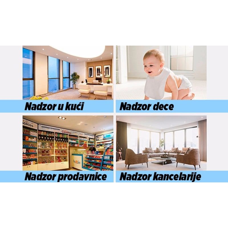 wifi kamera sijalica — detalj 2