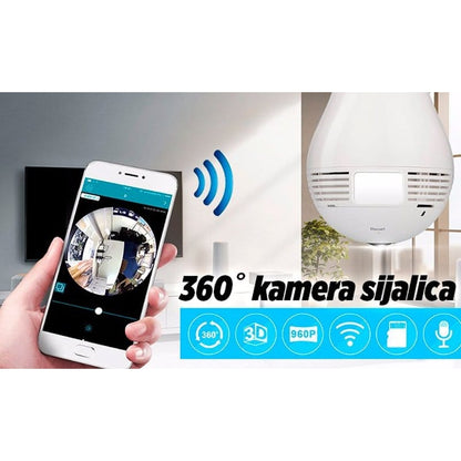 wifi kamera sijalica — detalj 3