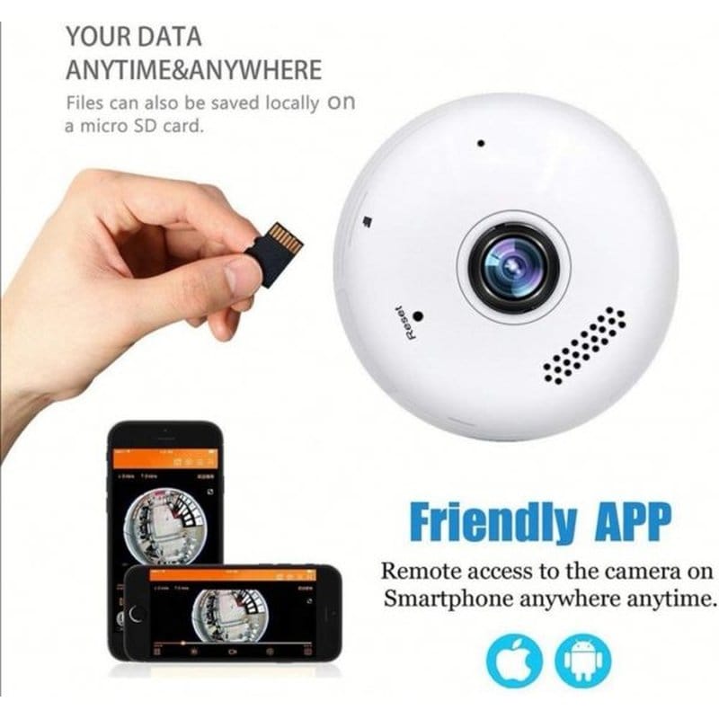 wifi kamera sijalica — detalj 4
