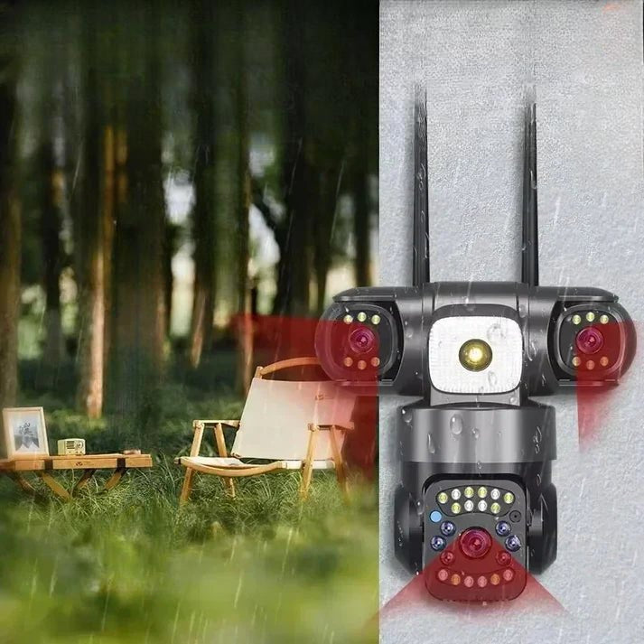 WiFi kamera sa 4 sočiva — detalj 1