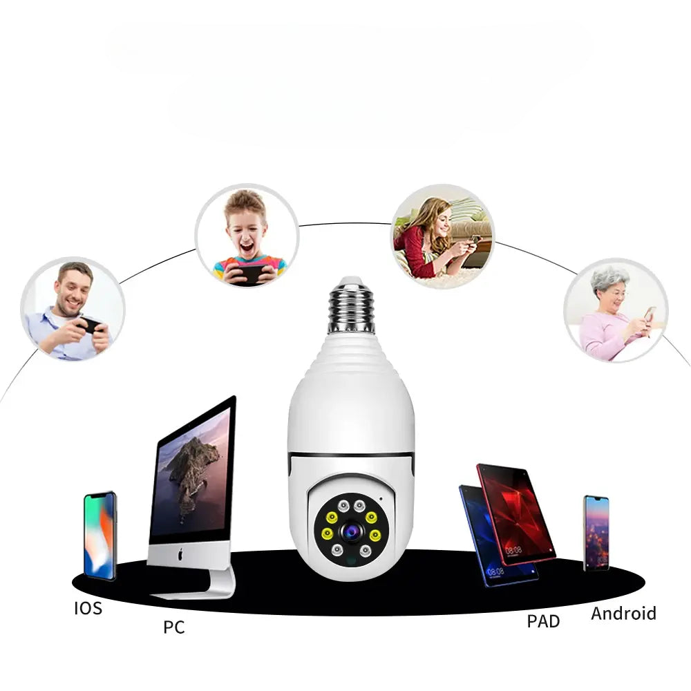 WiFi kamera sijalica 3MP — detalj 2