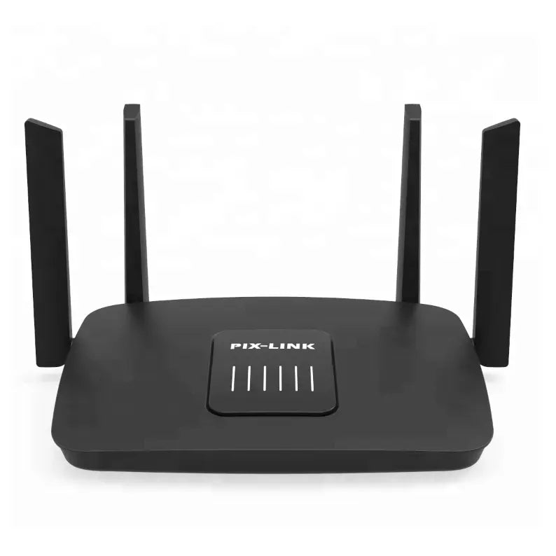 wifi ruter PixLink LV-AC06 na polici u dnevnoj sobi