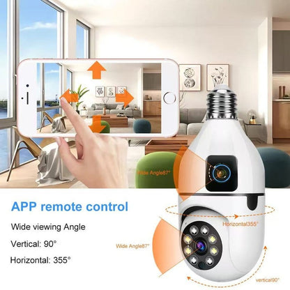 wifi sijalica kamera sa dva objektiva — detalj 5