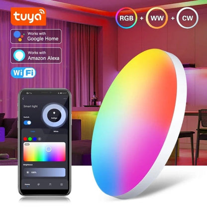 wise pametna led plafonjera 24w rgbcw — pregled