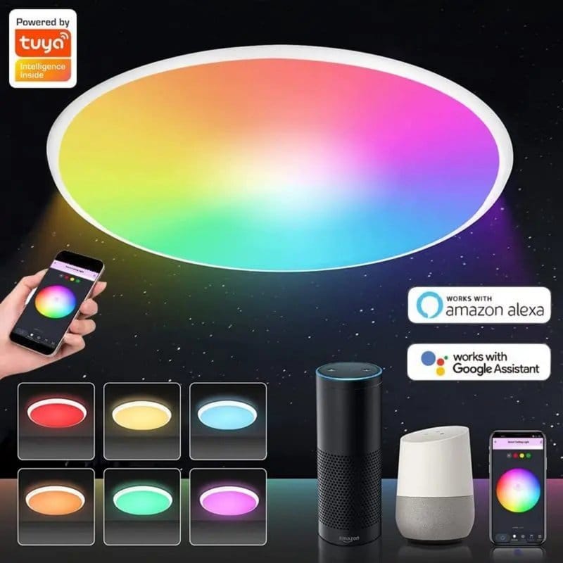 wise pametna led plafonjera 24w rgbcw — detalj 1