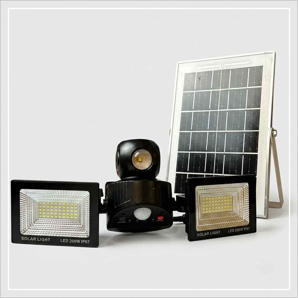 solarni LED reflektor XG-T50 — pregled