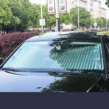 zavesa razvijena na šoferšajbni