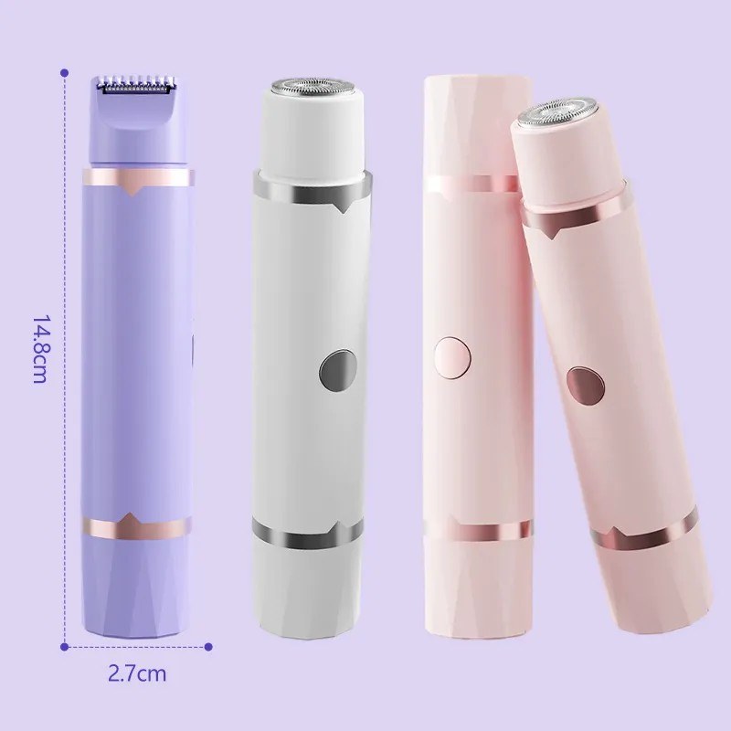 Ženski trimer 2u1 sa USB kablom za punjenje