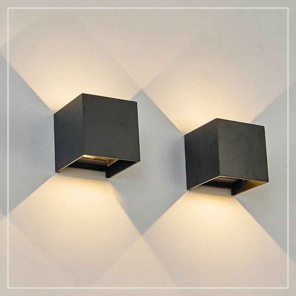 zidna LED lampa gore-dole — pregled
