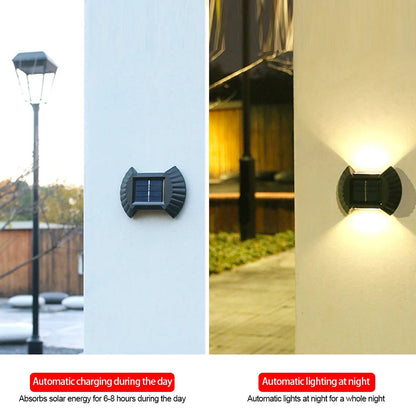 zidne solarne lampe set 4 — detalj 1
