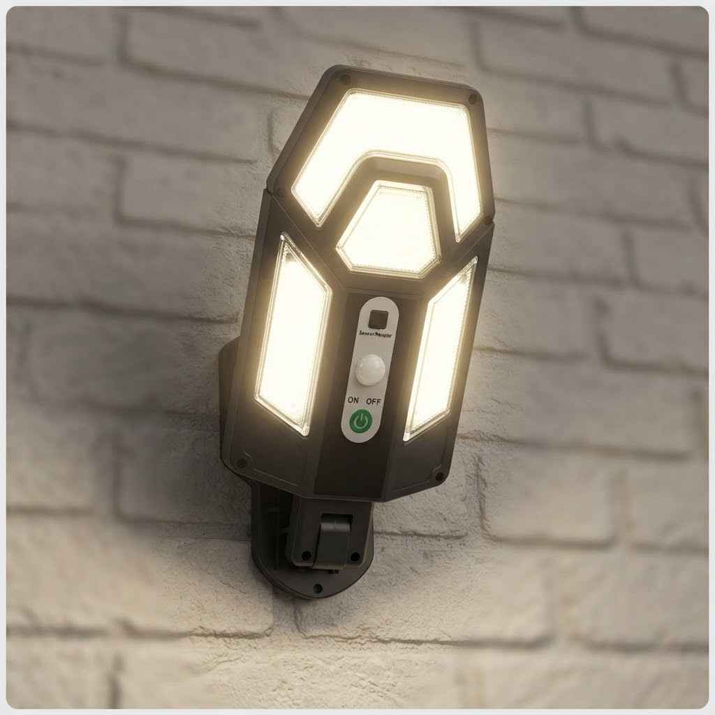 zidni solarni reflektor 200W — pregled