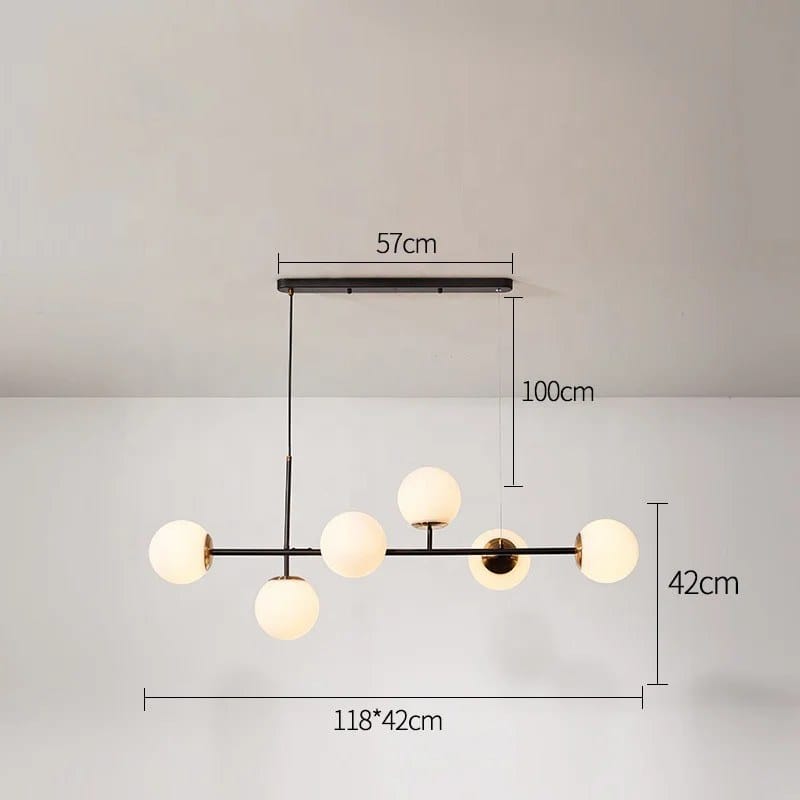 detalj plafonskog nosača i kabla lustera TL2067 pre montaže