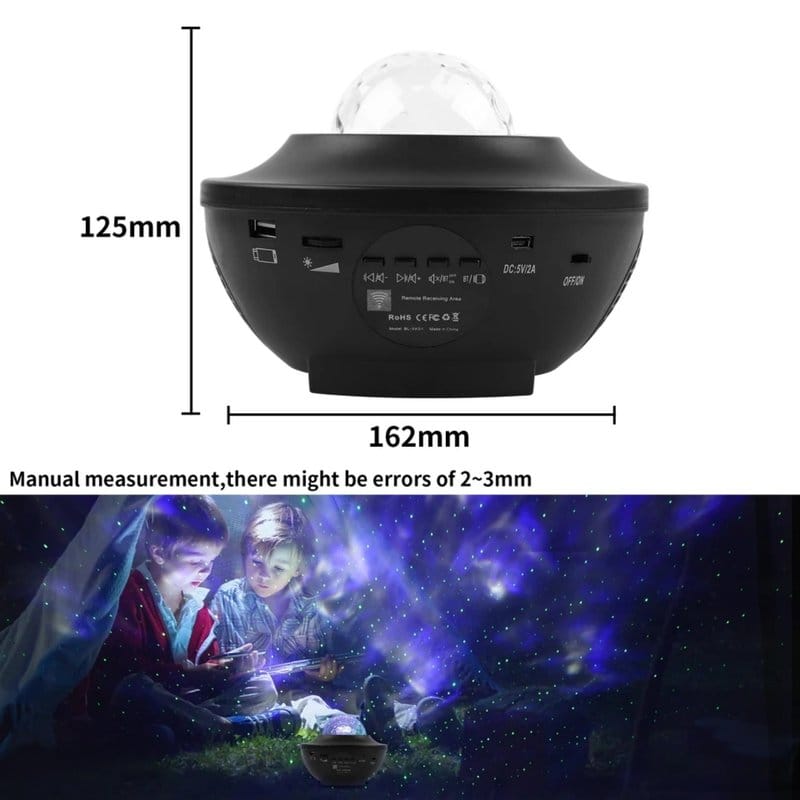 zvezdani projektor sa bluetooth zvučnikom — detalj 6