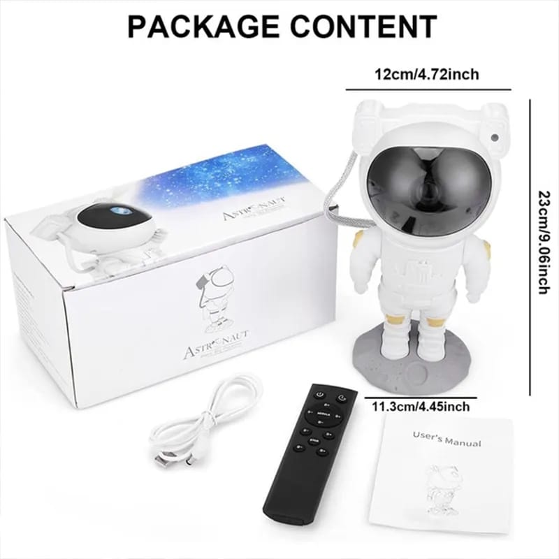 galaxy projektor astronaut — detalj 9
